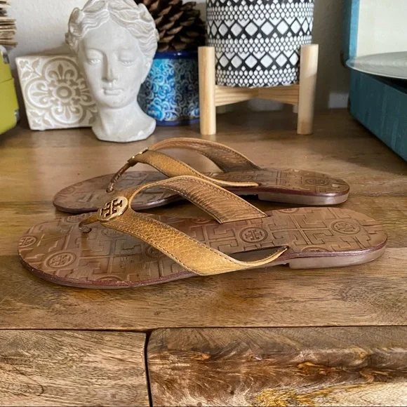TORY BURCH THONG “ TORA SANDALS - Picture 3 of 11